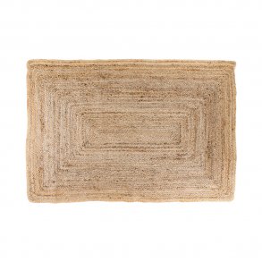 HOUSE NORDIC Bombay gulvtppe - natur bomuld/jute, rektangulr (135x65)