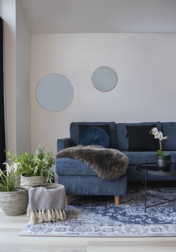 HOUSE NORDIC Havana gulvtppe - multifarvet polyester (160x230)