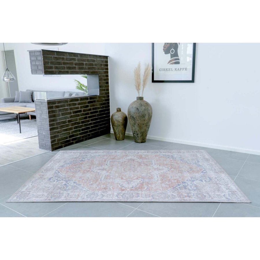 HOUSE NORDIC Havana gulvtppe - multifarvet polyester (160x230)