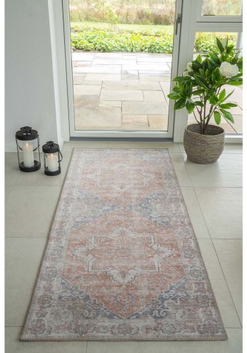 HOUSE NORDIC Havana gulvtppe - multifarvet polyester (80x200)