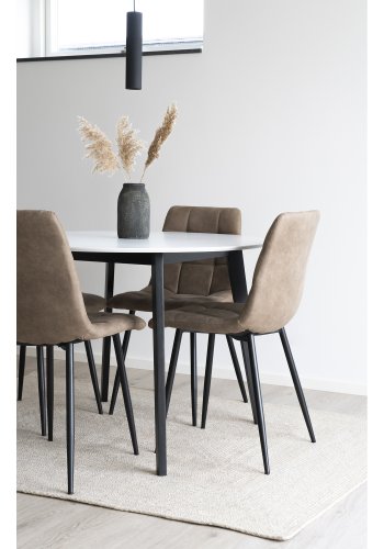 HOUSE NORDIC Menorca gulvtppe, rektangulr - sand genanvendt plastik (300x200)