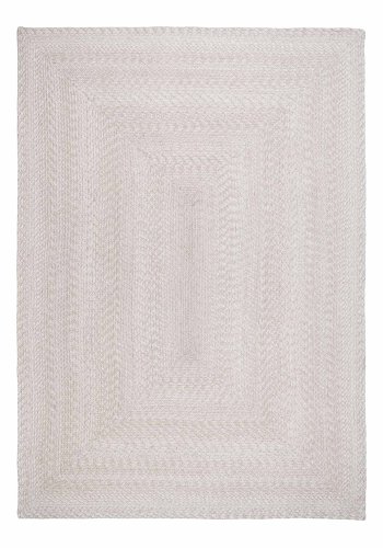 HOUSE NORDIC Menorca gulvtppe, rektangulr - sand genanvendt plastik (300x200)