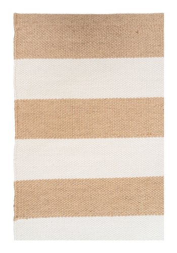 HOUSE NORDIC Tppe, 100% genanvendt plast, beige/off white, 140x200 cm