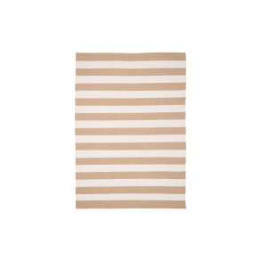 HOUSE NORDIC Tppe, 100% genanvendt plast, beige/off white, 140x200 cm