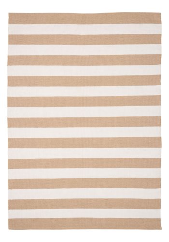 HOUSE NORDIC Tppe, 100% genanvendt plast, beige/off white, 200x300 cm