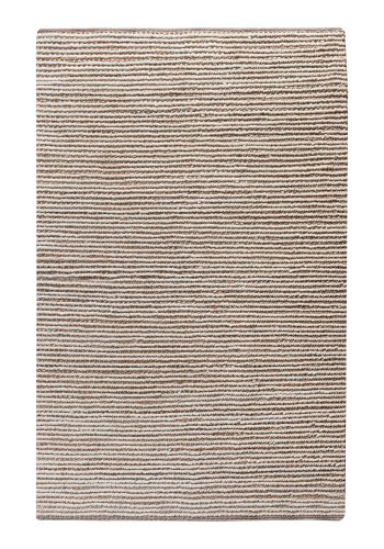 HOUSE NORDIC Avadi gulvtppe, rektangulr - natur/rhvid jute/uld/bomuld (200x300)