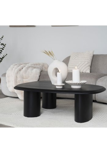 HOUSE NORDIC Pune gulvtppe, hndtuftet, rektangulr - rhvid uld (200x300)