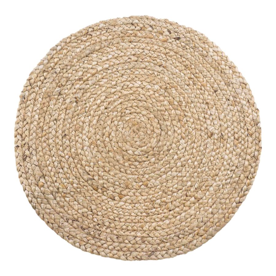 HOUSE NORDIC  Bombay Dkkeservietter, st af 4 - Dkkeservietter, flettet jute, natur 38 cm, st af 4