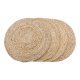 HOUSE NORDIC  Bombay Dkkeservietter, st af 4 - Dkkeservietter, flettet jute, natur 38 cm, st af 4