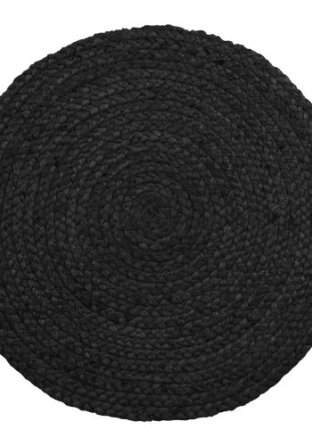 HOUSE NORDIC  Bombay Dkkeservietter, st af 4 - Dkkeservietter, flettet jute, mrkegr, 38 cm, st af 4