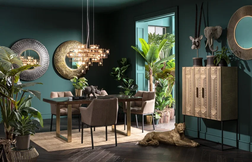 KARE DESIGN Banana Tree kunstig plante - grn ethylenvinylacetat og polyethylen (H:180cm)