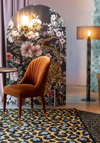 BOLD MONKEY Angel on fire vglampe - klar akryl og messing aluminium