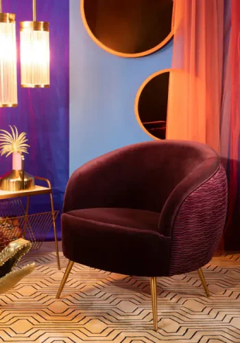 BOLD MONKEY  Angel on fire loftlampe, M - klar akryl og messing aluminium