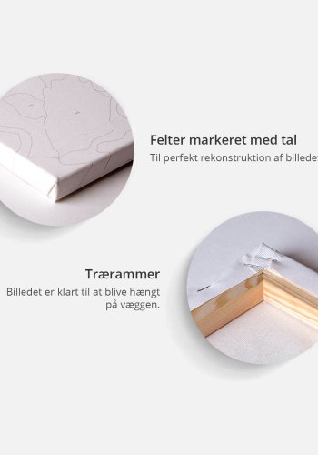 ARTGEIST DIY lrred maleri - Lions In Love