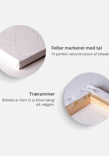 ARTGEIST DIY lrred maleri - Purple Deer