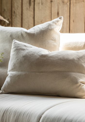 VIND COLLECTION Öckerö Sofa - Hvid, Stof (linned)