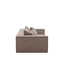 VIND COLLECTION Gillholmen Sofa - Brun, Stof (polyester)