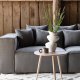 VIND COLLECTION Gillholmen Sofa - Gr, Stof (linned)