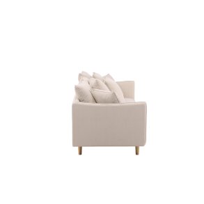 VIND COLLECTION Segelskären Sofa - Hvid, Stof (linned)