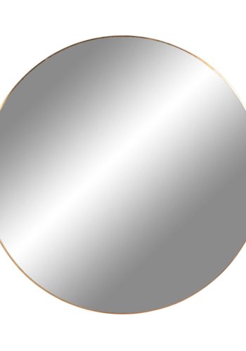 HOUSE NORDIC rund Jersey vgspejl - spejlglas og messing stl (80)