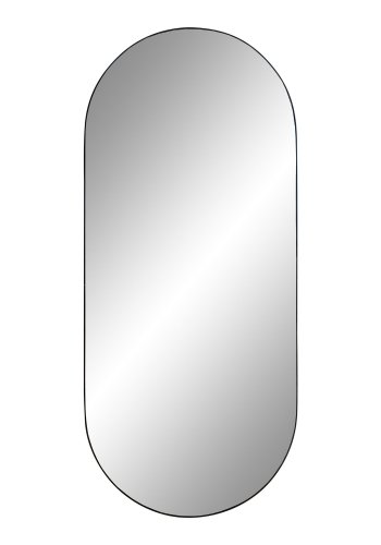 HOUSE NORDIC  Jersey Spejl - Spejl, stl, sort, 35x80 cm