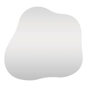 HOUSE NORDIC Palermo vgspejl, organisk - spejlglas og aluminium (50x55)