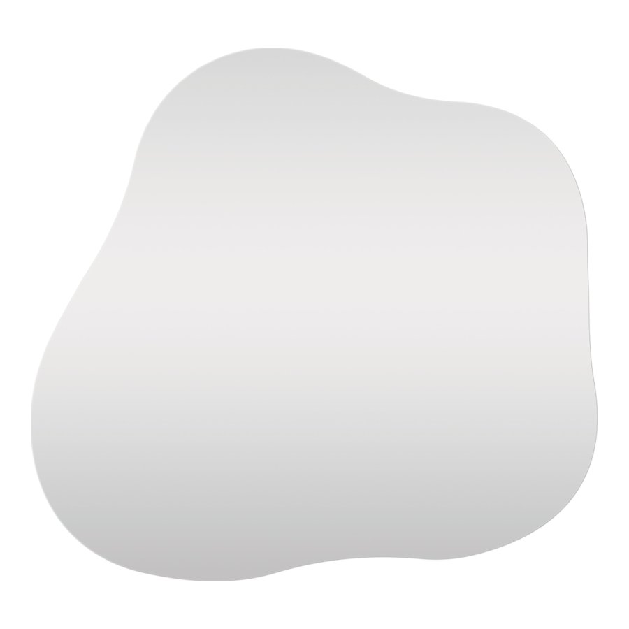 HOUSE NORDIC Palermo vgspejl, organisk - spejlglas og aluminium (50x55)