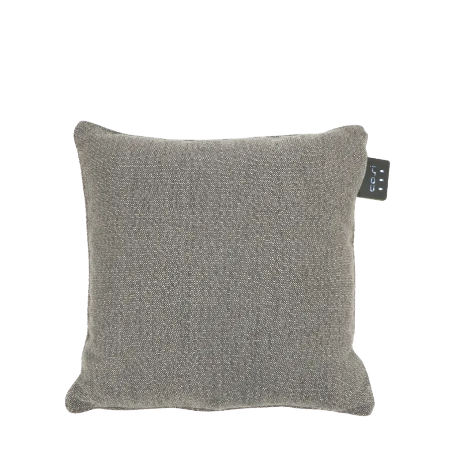 COSI FIRES Cosipillow Knitted varmepude, m. genopladeligt batteri, kvadratisk - gr stof (50x50)