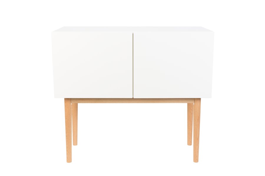 ZUIVER High On Wood sknk, m. 2 lger - MDF og brun egetr