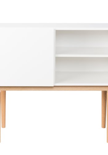 ZUIVER High On Wood sknk, m. 2 lger - MDF og brun egetr