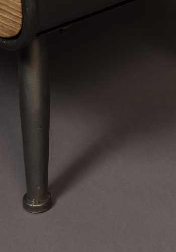 DUTCHBONE Vino vinskab, plads til 15 flasker, m. glasholdere og 3 skuffer - natur MDF