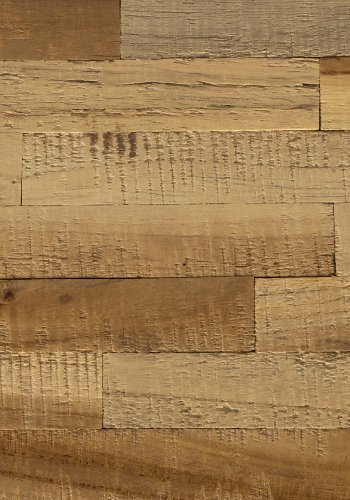 WHITE LABEL LIVING San skab, m. 8 skuffer - brun teaktr og stl