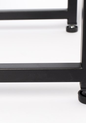 ZUIVER Flodka reol - krydsfinér og sort jern