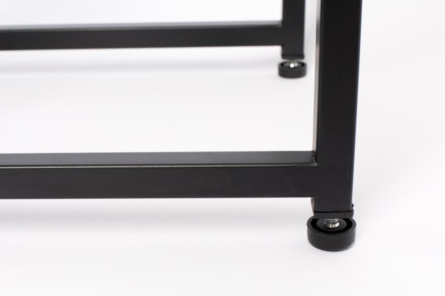 ZUIVER Flodka reol - krydsfinér og sort jern