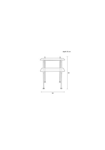 ZUIVER River reol M - rice jern