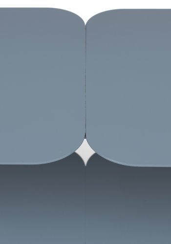 ZUIVER River reol L - ocean bl jern