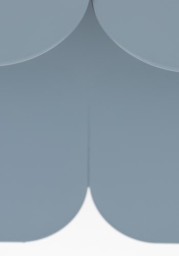 ZUIVER River reol L - ocean bl jern