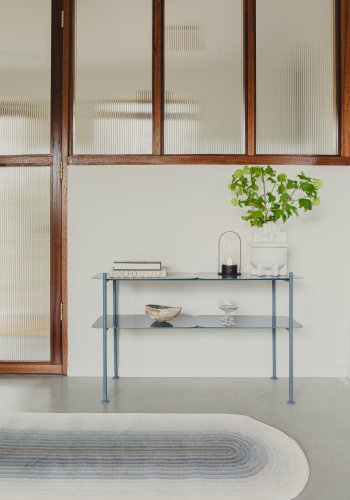 ZUIVER River reol L - ocean bl jern