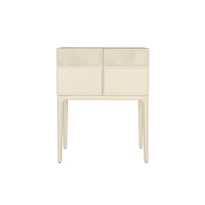 ZUIVER June skab, m. 2 lger - beige egefinér