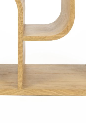 ZUIVER Seven reol - natur egefinér