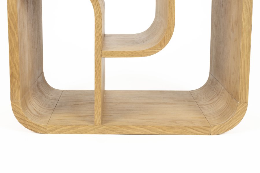 ZUIVER Seven reol - natur egefinér