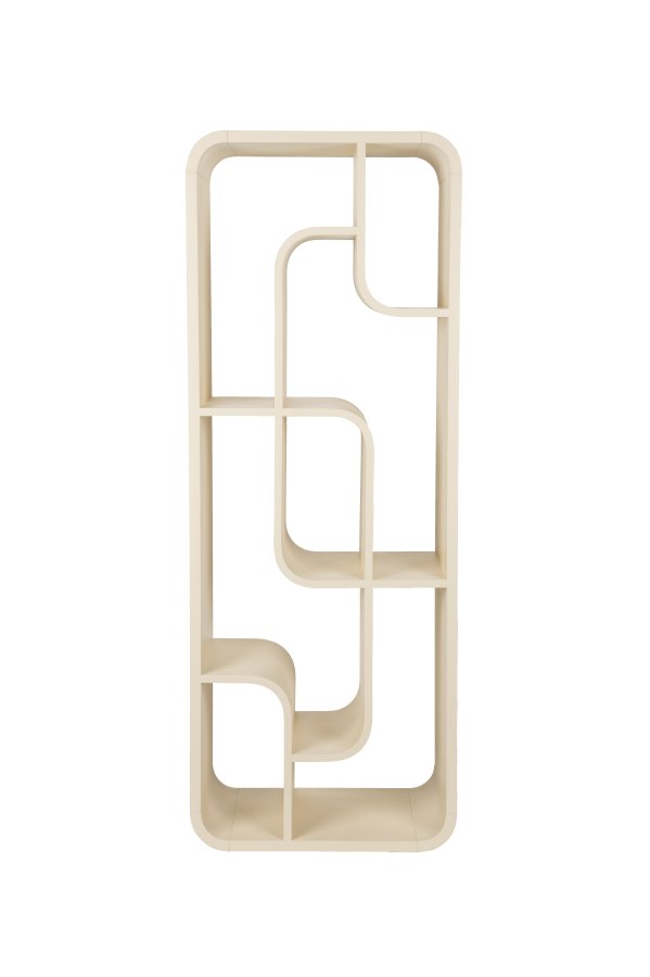 ZUIVER Seven reol - beige egefinér