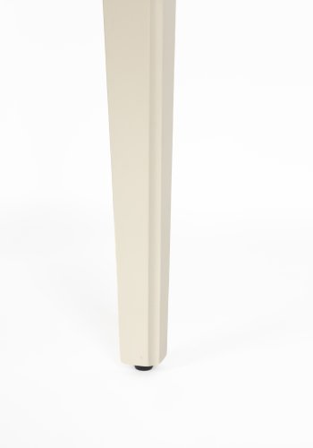 ZUIVER June skab, m. 1 mesh lge og 3 hylder - beige metal og tr