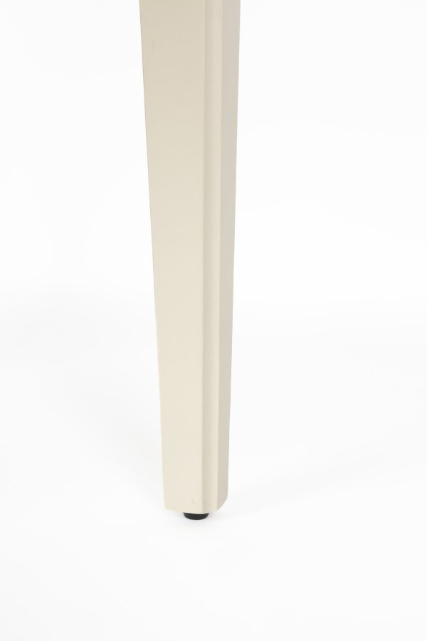 ZUIVER June skab, m. 1 mesh lge og 3 hylder - beige metal og tr