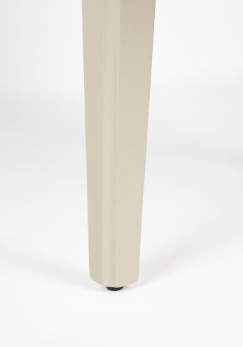 ZUIVER June skab, m. 1 mesh lge, 1 hylde og 3 skuffer - beige metal og tr