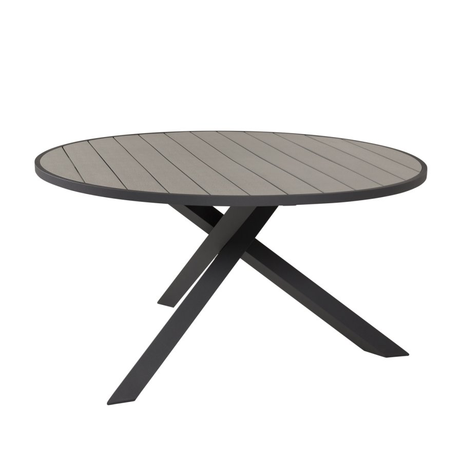 VENTURE DESIGN Parma havebord - gr aintwood og sort aluminium (140)