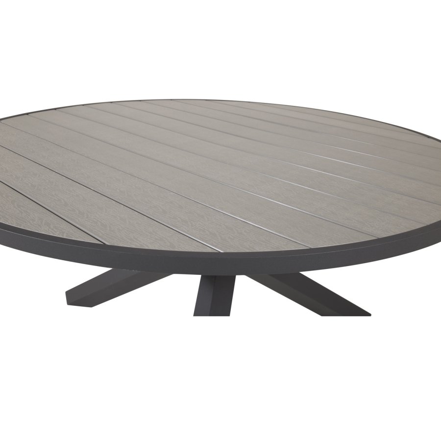 VENTURE DESIGN Parma havebord - gr aintwood og sort aluminium (140)