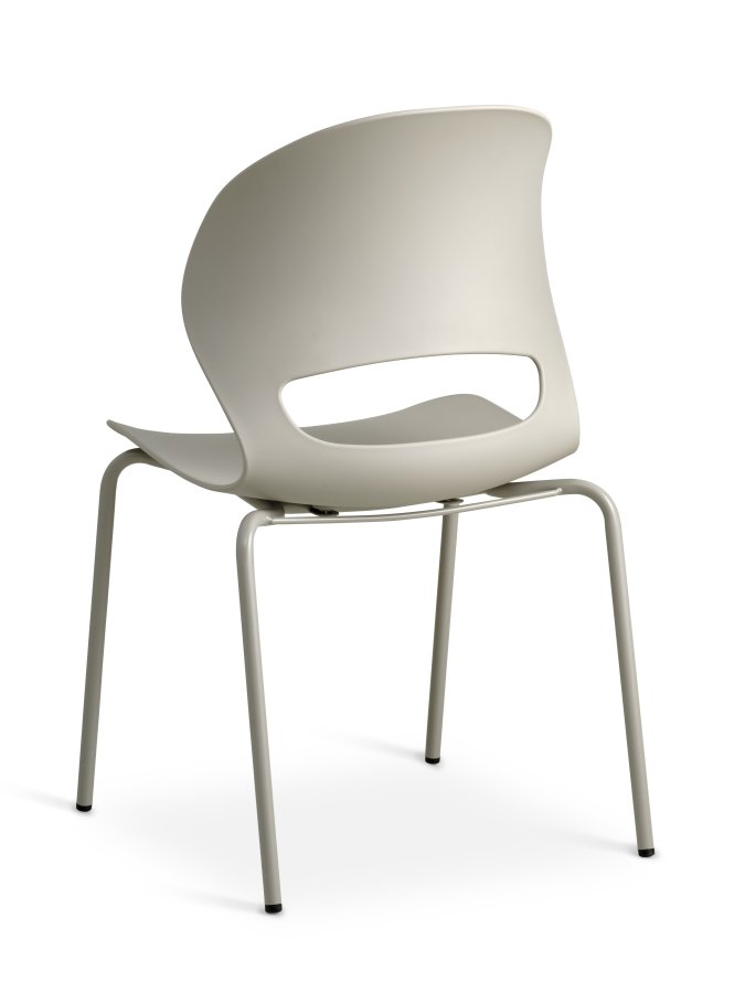 Linea spisebordsstol - stone PVC og stone metal