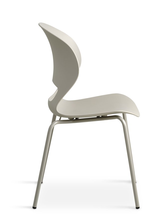 Linea spisebordsstol - stone PVC og stone metal