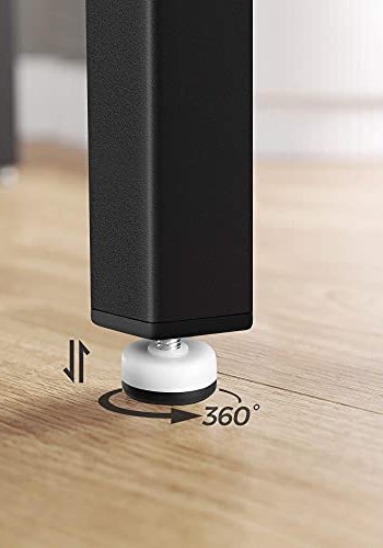 VASAGLE barbord med 2 barstole - rustik brun spnplade og sort stl